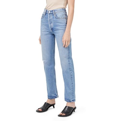 

Джинсы прямого кроя Agolde Womens Denim Light Wash с прямыми штанинами BHFO 7483, Abstract, A1541371