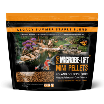 Microbe-Lift  Legacy Mini Pellets - For Young Fish Under 4 Inches