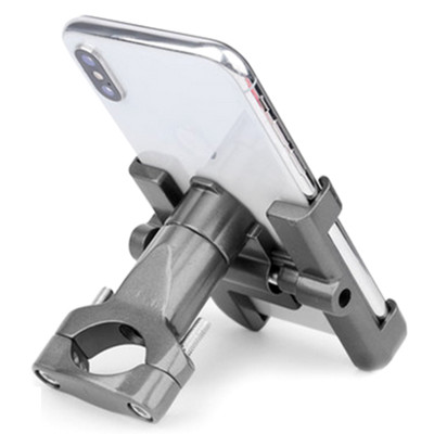 Phone Holder Handlebar Mount Bracket Titanium 360° For Motorcycle Bike Scooter