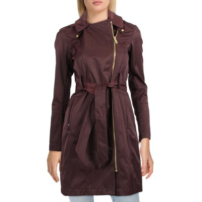 

Женский фиолетовый легкий тренч миди Vince Camuto, верхняя одежда  BHFO 5809, BHFO