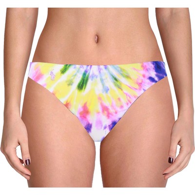 Женское белое бикини Polo Ralph Lauren с отделкой от купальника Tie-Dye Bikini Bottom L BHFO 3120