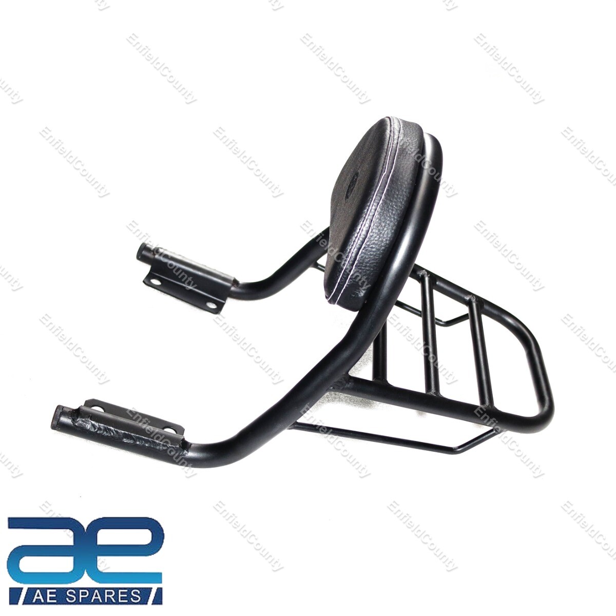 Fits Royal Enfield Twins Interceptor 650 Rear Luggage Rack & Back Rest Cushion 
