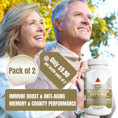 Mushroom Complex Lions Mane, Cordyceps, Chaga, Reishi - Immune & Memory Support