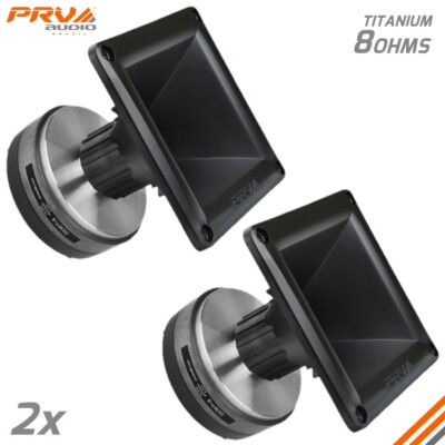 2x PRV AUDIO D230Ti-S 1'' Exit Pro Titanium Compression Driver + WG11-25 Horn