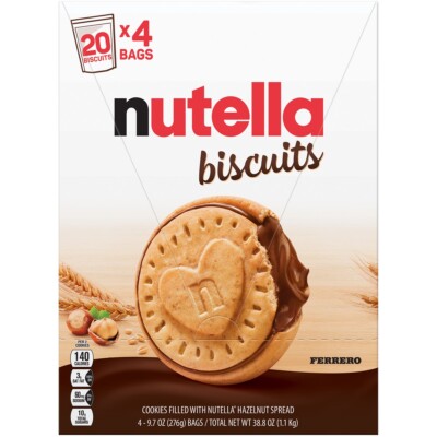 Nutella Biscuits, 9.7 oz, 4 ct