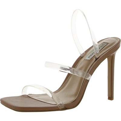

Женские сандалии Steve Madden Gracey Strappy 9.5 Medium (B,M) BHFO 7849, Ясный