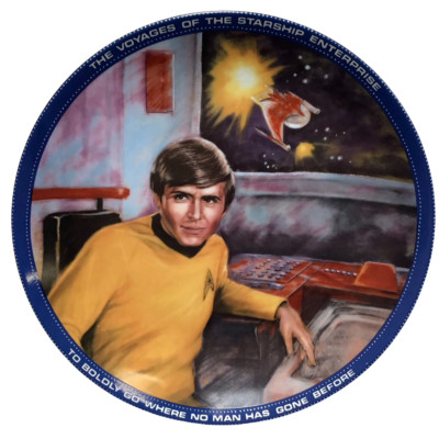 Star Trek CHEKOV Limited Edition Hamilton Collector Plate #2392R Susie Morton