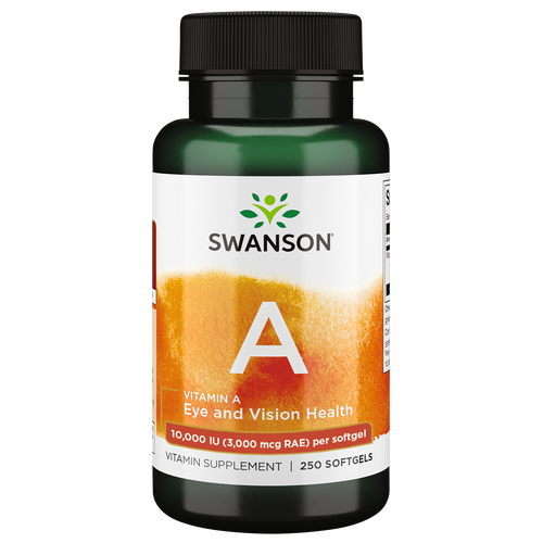 Swanson Vitamin a 10,000 Iu 250 Softgels