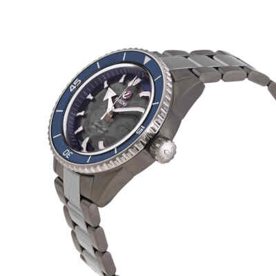 Pre-owned Tag Heuer Rado Captain Cook High-tech Ceramic Automatic Blue Dial Men's Watch R32128202