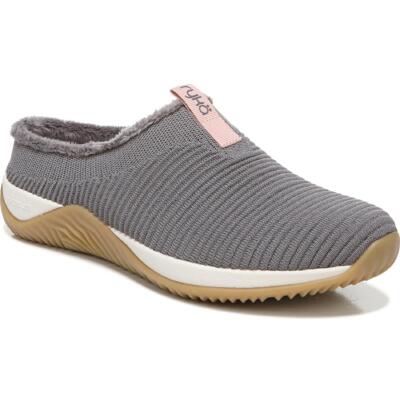 Повседневные сабо-слипоны Ryka Womens Echo Mule серого цвета, средний размер 8,5 (B, M), BHFO 2954