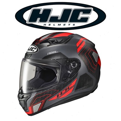 HJC i10 / i10 PLUS SONAR Full-Face Motorcycle Helmet - Black-Red / MC1SF