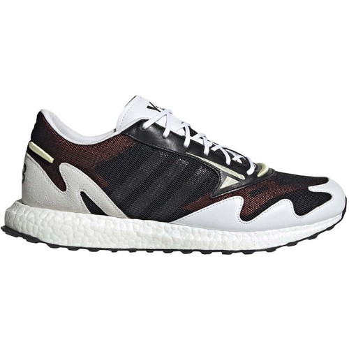 

[FU9180] Мужские Adidas Y-3 RHISU RUN МУЛЬТИ, Black/footwear white/yellow tint