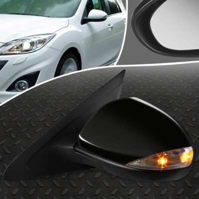 ДЛЯ 10-13 MAZDA 3 OE STYLE С ЭЛЕКТРОПРИВОДОМ + ПОВОРОТНИК С ЛЕВОЙ СТОРОНЫ ДВЕРНОГО ЗЕРКАЛА ЗАДНЕГО ВИДА