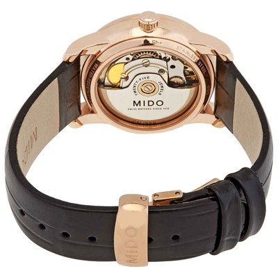 Pre-owned Mido Baroncelli Wild Stone Automatic Ladies Watch M0352073647100