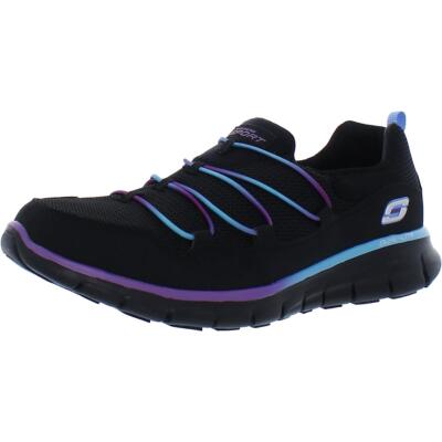 

Женские черные кроссовки Skechers Synergy-Loving Life 9 Extra Wide (E+, WW) 9932, Black/purple