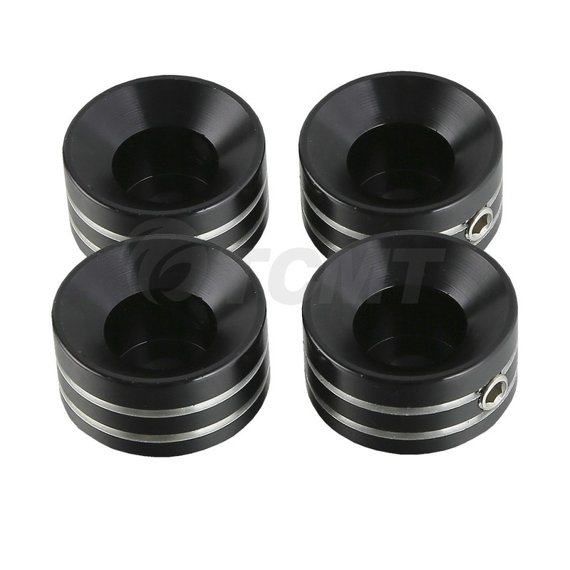 4 PCS Head Bolt Covers For Harley Sportster XL Twin Cam Big Twin 1340