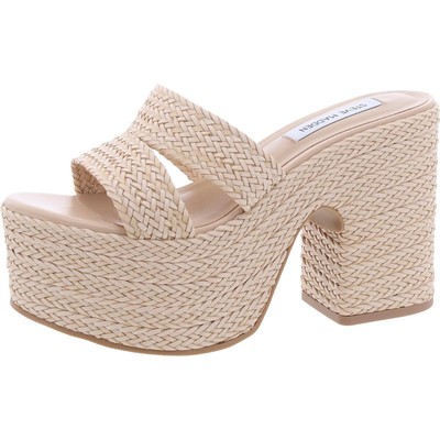 Steve Madden/ женские босоножки на платформе без шнуровки Gianni на блочном каблуке BHFO 4901