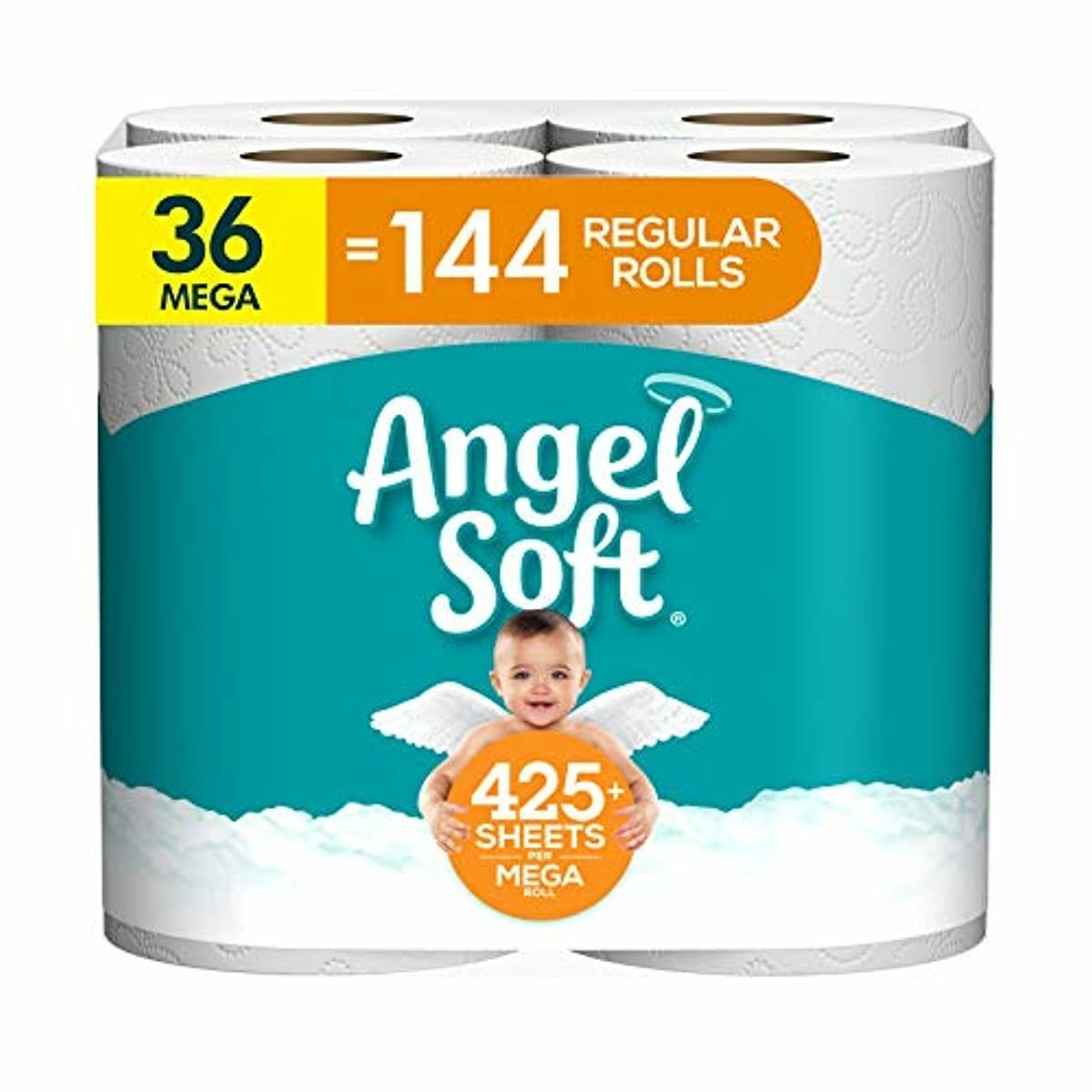 angel soft toilet paper 36 mega rolls