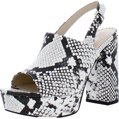 

Женские босоножки на платформе Guess Caleesi 2 с ремешком на пятке с тиснением BHFO 8810, White multi leather, Caleesi 2