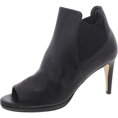 Cole Haan Womens Jones Black Leather Booties Shoes 9.5 Medium (B,M) BHFO 5684