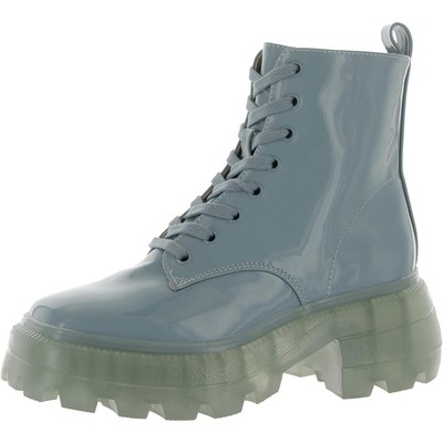 Женские ботинки Katy Perry Geli Blue Combat на шнуровке 5.5 Medium (B,M) 9305