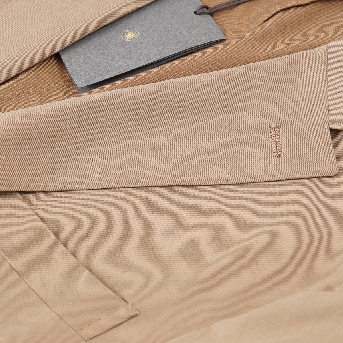 Pre-owned Boglioli Camel Tan Extrafine Wool And Cotton 'k Jacket' Suit 42r (eu 52)