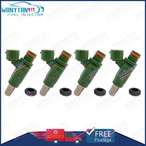 4Pcs Fuel Injectors 49033-0011 For 08-11 Kawasaki Ninja ZX14