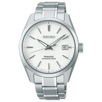 Pre-owned Seiko Presage Sarx115 Sharp Edged Series Titanium Mechanical Automatic Watch