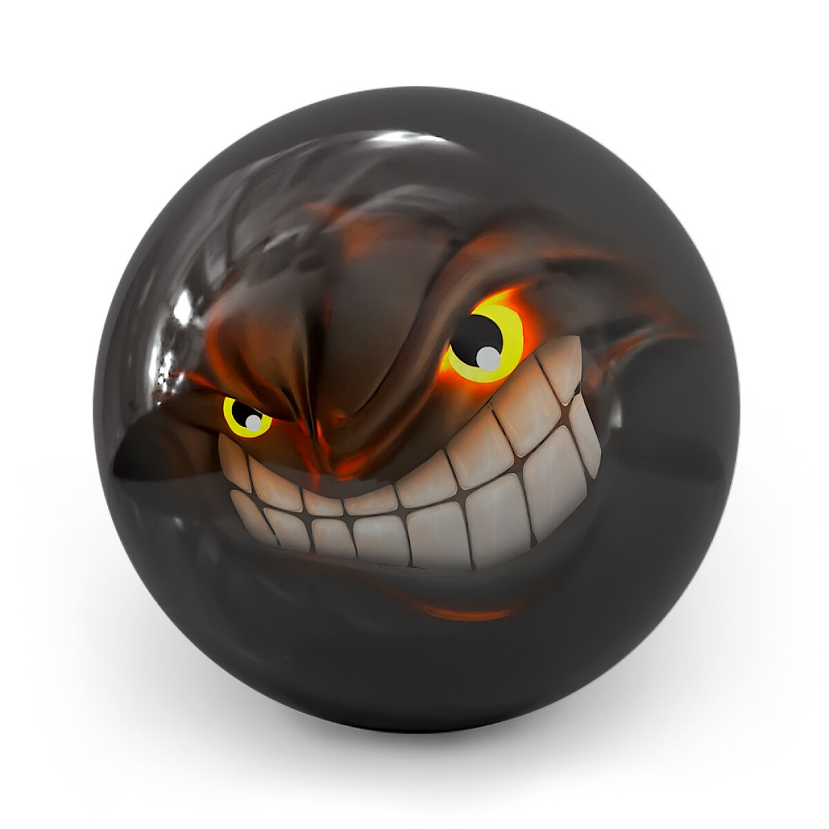 On The Ball Bowling Fun Ball - Daredevil - Funball - Motiv Bowling New