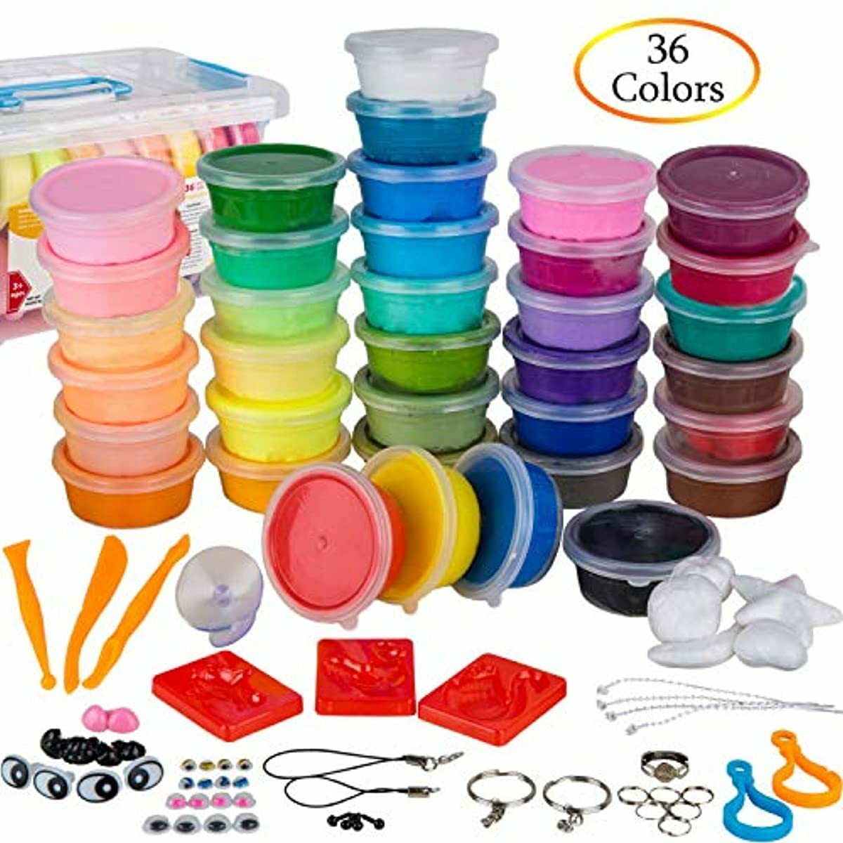 colored sculpting clay