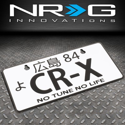 АЛЮМИНИЕВЫЙ МИНИ-НОМЕРНОЙ ЗНАК NRG INNOVATIONS MP-001-CR-X В ХИРОСИМЕ с ПРИСОСКАМИ