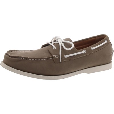 Клубная комната Мужские парусиновые мокасины Elliot темно-серого цвета 13 Medium (D) BHFO 8891