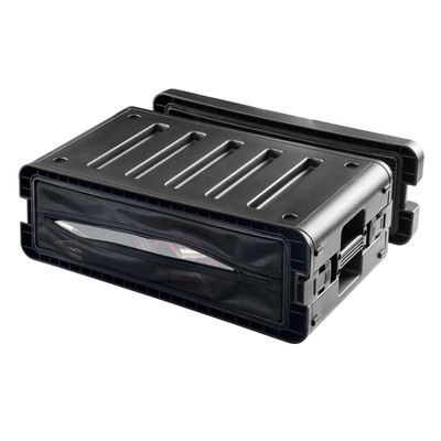 Odyssey VR3SMIC4ZP Watertight 3U Rack Case with 4 Mic Compartments idjnow