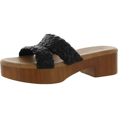 

Olivia Miller Черные женские туфли без шнуровки для улицы на каблуке 6, средний (B,M) BHFO 7102, Черный, BHFO