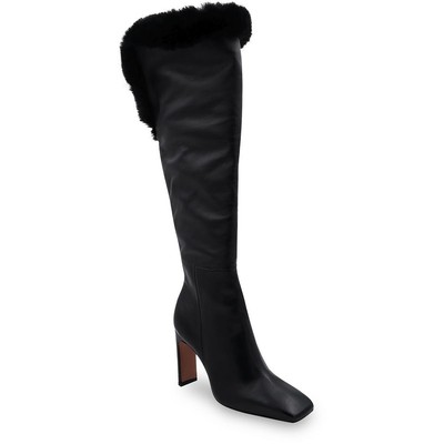 BCBGMAXAZRIA / женские сапоги выше колена Marsha черного цвета 8 Medium (B,M) BHFO 2494