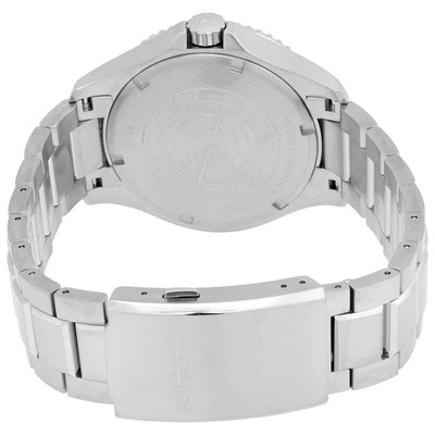 Pre-owned Hamilton Khaki Navy Automatic Green Dial Sprite Bezel Men's Watch H82375161