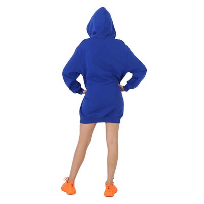 MOSCHINO MOSCHINO BLUE CAPSULE YEAR OF THE TIGER HOODIE DRESS