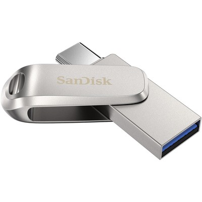 Флэш-накопитель SanDisk Ultra Dual Drive Luxe USB Type-C емкостью 256 ГБ #SDDDC4-256G-A46