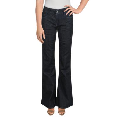 

Джинсы расклешенной джинсовой ткани с высокой посадкой Black Orchid Womens Dark Wash BHFO 0710, BHFO