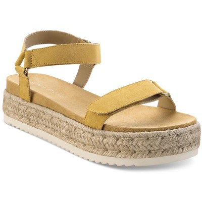 

Sun + Stone Womens Rylaan Flatform Platform Sandals Shoes BHFO 7152, Rylaan