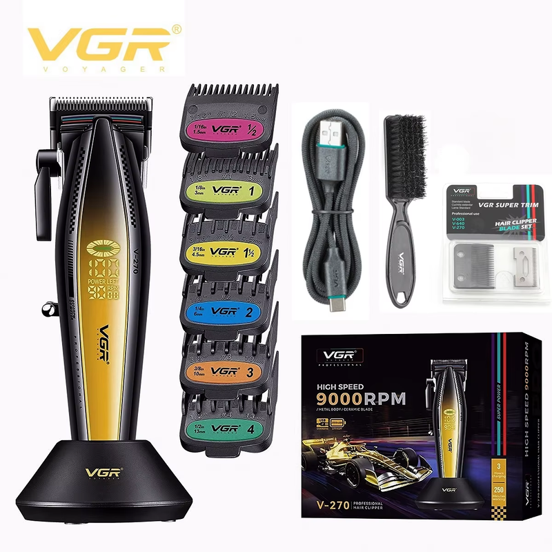 Hair Clipper Professional Hair Cutting Machine Electric Clippers 9000 RPM Hair T
