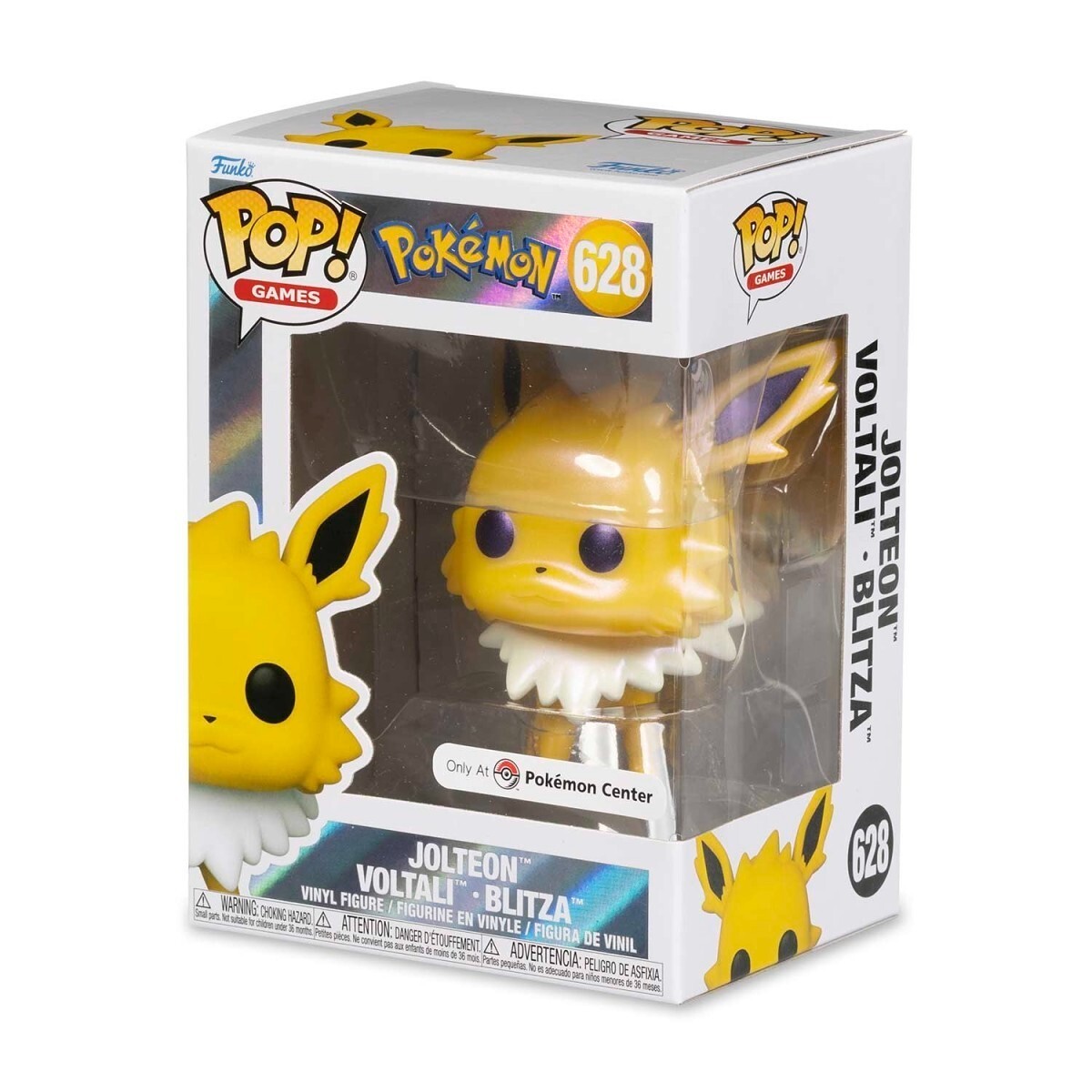 Jolteon Pearlescent Pop! Vinyl Figure by Funko #628 Pokemon