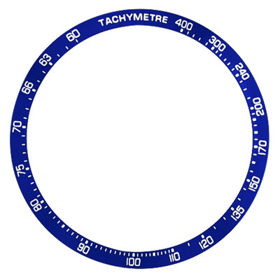BEZEL INSERT FOR OMEGA SPEEDMASTER 9300 CHRONO 41.5MM 331-10-42-51-01-002 BLUE