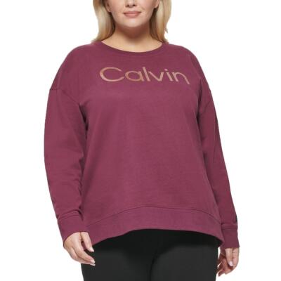 

Женский фиолетовый свитшот Calvin Klein Performance Athletic Plus  BHFO 9418