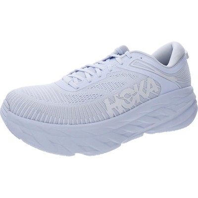 Hoka One One Mens Bondi 7 Белые кроссовки для бега 12,5 Medium (D) BHFO 3400