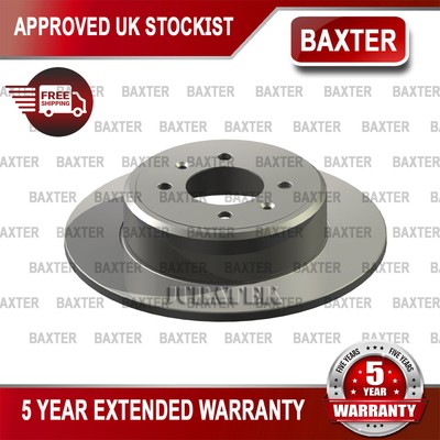 Fits Peugeot 406 1995-2004 + Other Models Baxter Rear 1x Brake Disc