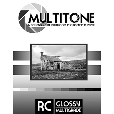 Глянцевая фотобумага Inkpress MultiTone BW для фотолаборатории, 8x10, 25 листов