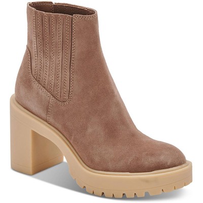 

Женские ботинки челси с круглым носком Dolce Vita, обувь BHFO 4483, Caster