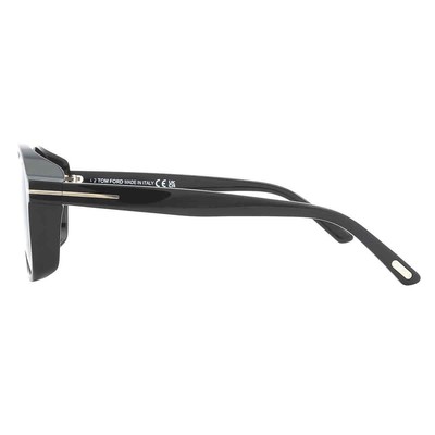 Pre-owned Tom Ford Rosco Smoke Pilot Men's Sunglasses Ft1022 01a 58 Ft1022 01a 58 In Gray