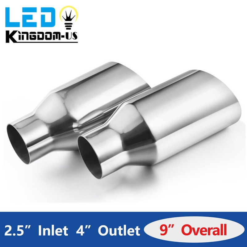 Stainless Steel Exhaust Tip 2.5